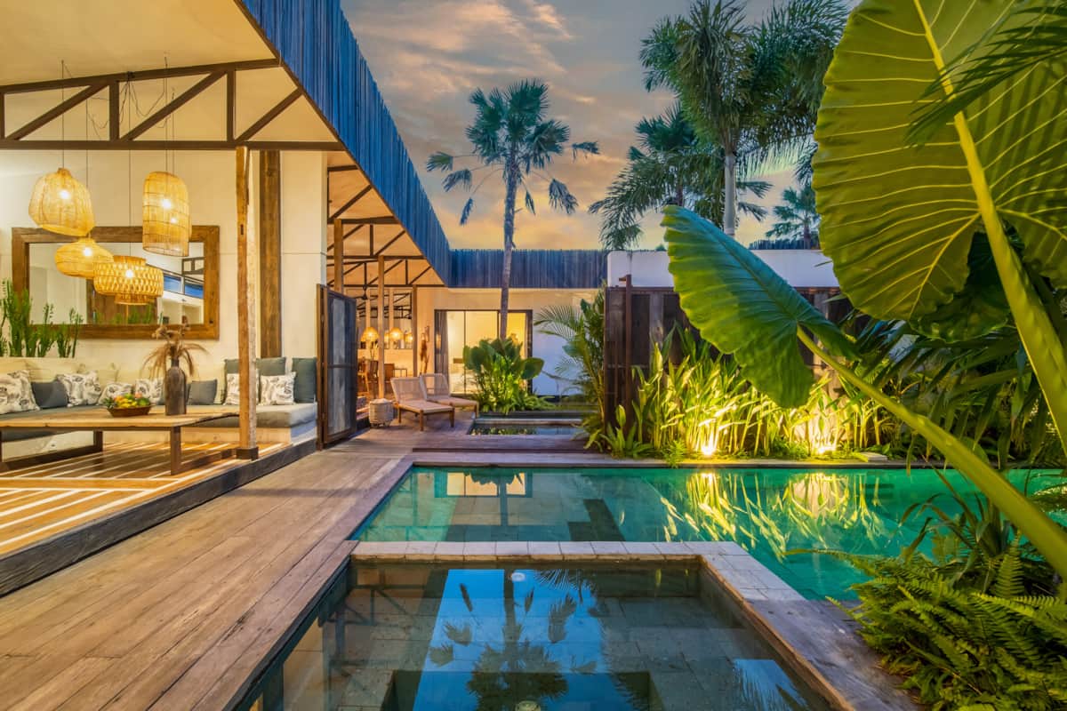 Two Luxury Yogisurf Villas Complex Bali Canggu