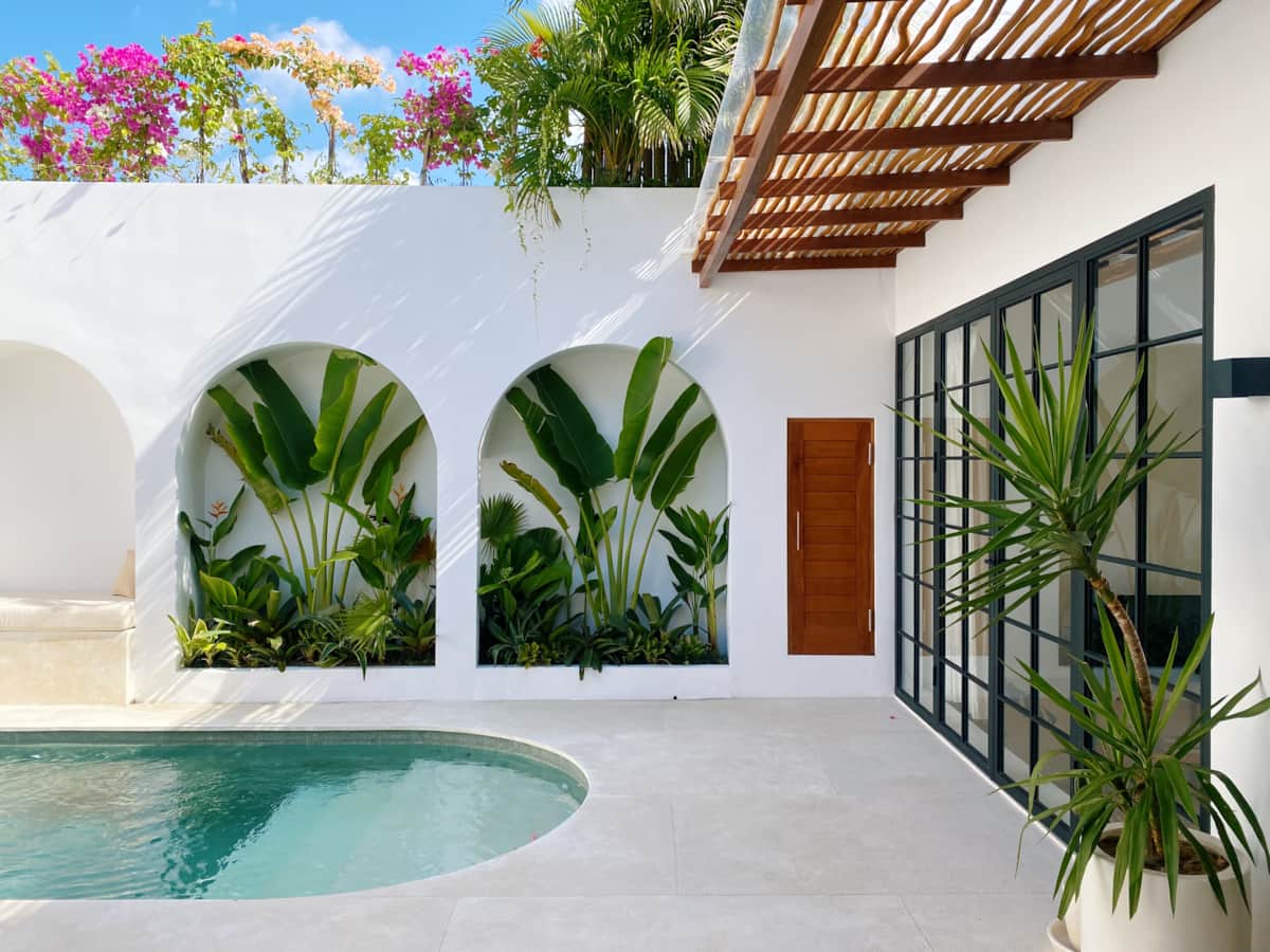 Splendid Villa Eden White Canggu Pool & 2 BD